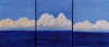 Wolken und Meer